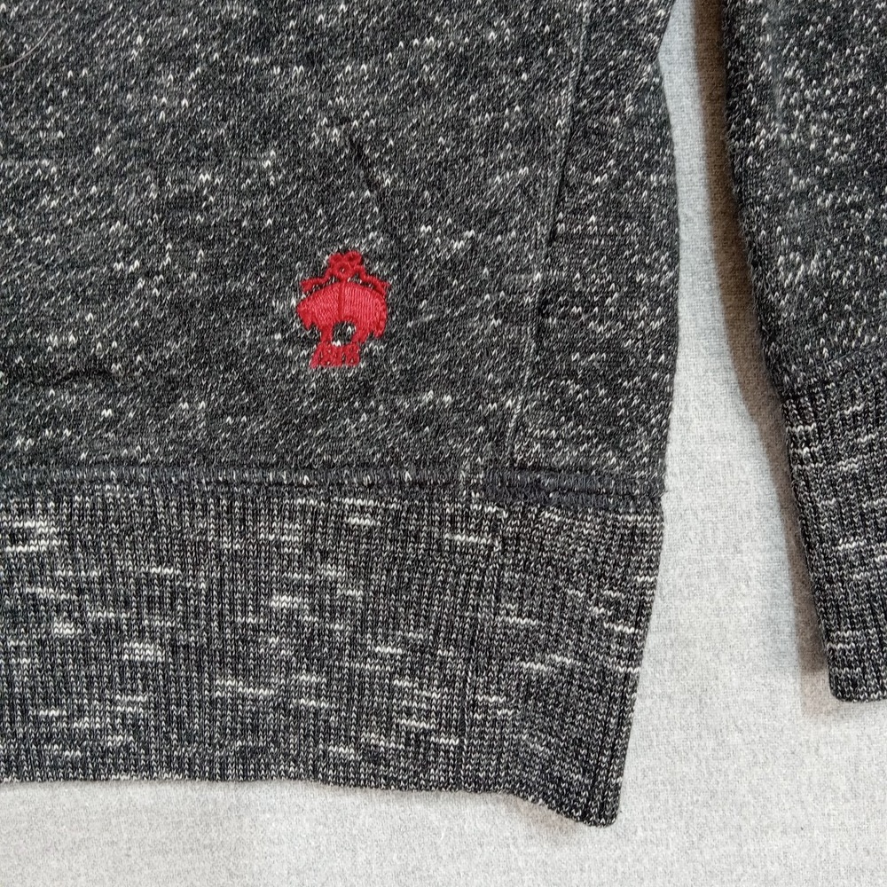 Brooks Brothers Red Fleece Mens M Gray Marled Crewneck Sweatshirt Preppy Casual - Picture 3 of 8